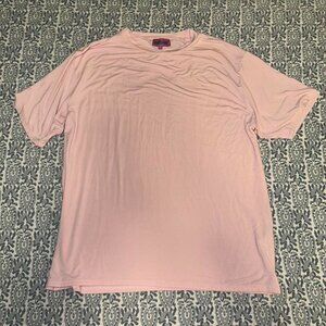 Edikted Oversized Pink Soft Feel Shirt
